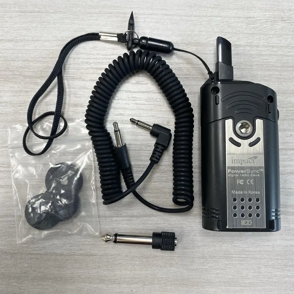Impact Power Sync 16 Channel Digital Radio Slave DC Power Receiver Photography